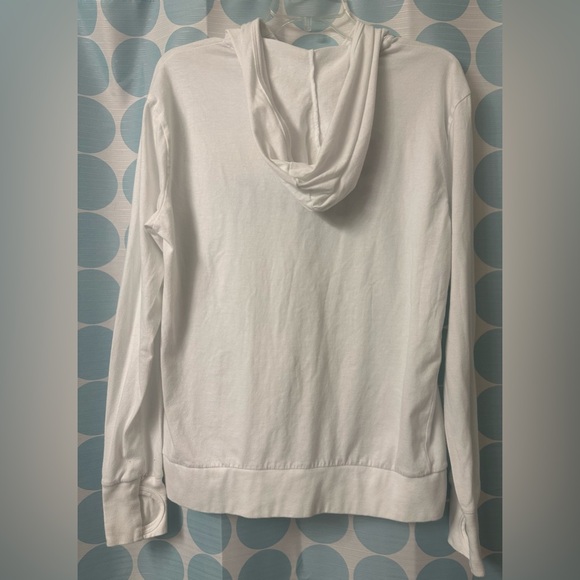 30A Beach Strong Recycled Hoodie - White / Size Large - Picture 5 of 6